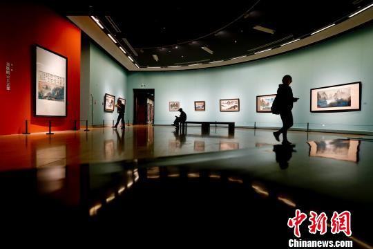 刘海粟艺术大展亮相中国美术馆百余精品再现画家生平