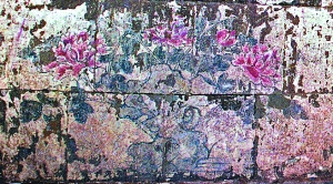 北宋宋四郎墓山石牡丹壁画